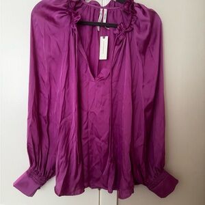 Elegant Purple Women's Top